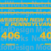 Western New York & Pennsylvania RS3u – #406