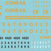 Conrail Office Car Special / Business Train Decal Set