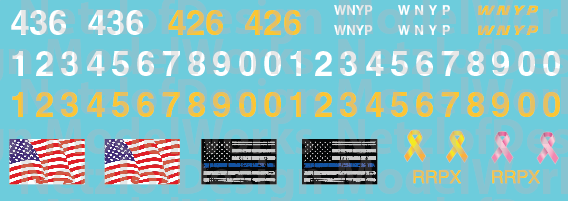 WNYP Patch Out Decal Set