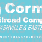 RJ Corman Nashville and Eastern Railroad Locomotive Decals