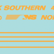Norfolk Southern (NS) OCS F Unit Decals