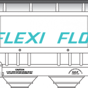 Penn Central Flexi-Flo Covered Hopper Decals (PC)