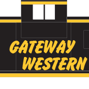 Gateway Western (GWWR) Black/Yellow Caboose