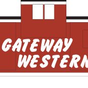 Gateway Western (GWWR) Red/White Caboose