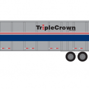 Triple Crown ex Amtrak Semi-Trailer