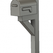 Mailbox on Stand