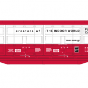 Armstrong Lumber Products All Door Box Car (Red) Decals