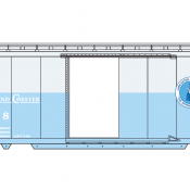 Lancaster Chester 40ft Box Car Decals