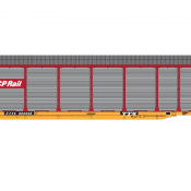 Canadian Pacific Tri-Level Red Autorack ETTX