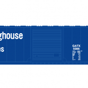 Westinghouse Box Car 50ft Blue Scheme v1 Decals
