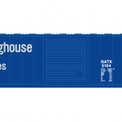 Westinghouse Box Car 50ft Blue Scheme v2 Decals