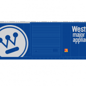Westinghouse Box Car 50ft Blue Scheme v4 Decals