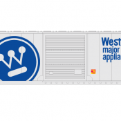 Westinghouse Box Car 50ft Gray Scheme v2 Decals