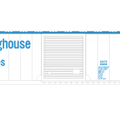 Westinghouse Box Car 50ft Tyco Scheme Original Decals