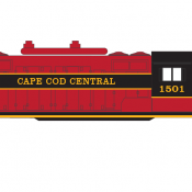 Cape Cod Central Railroad EMD Locomotive Decals