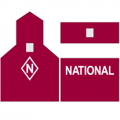 Grain Elevator – National White Letter Decals