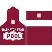 Grain Elevator – Saskatchewan Pool Red Building Decals