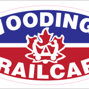 Vinyl Woodings Railcar Sticker