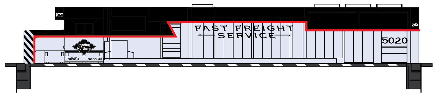 ND-2204_Reading_Northern_Fast_Freight_SD50s_New_Nose_Stripes_Layout