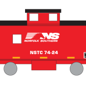 Norfolk Southern NSTC Caboose Decals