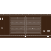 Seattle & North Coast 50ft Brown Box Car Decals