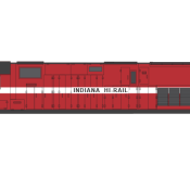 Indiana Hi-Rail C420 Locomotive Decals