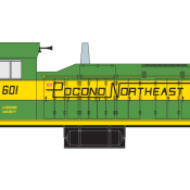 Pocono Northeast Railroad SW1 Decals