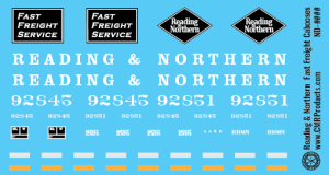 ND-2472_Reading_Northern_Fast_Freight_Caboose_Decal