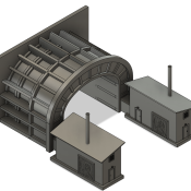 N Scale – Reading 2 Track Tunnel Exhaust System