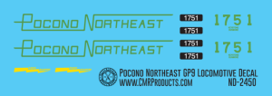 ND-2450_Pocono_Northeast_RR_-_EMD_GP-9_Decal